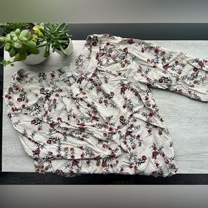 XL Loft Floral Blouse